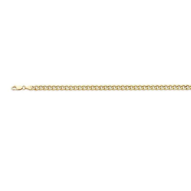 9ct Solid Yellow Gold 55cm Necklace Necklaces Bevilles 
