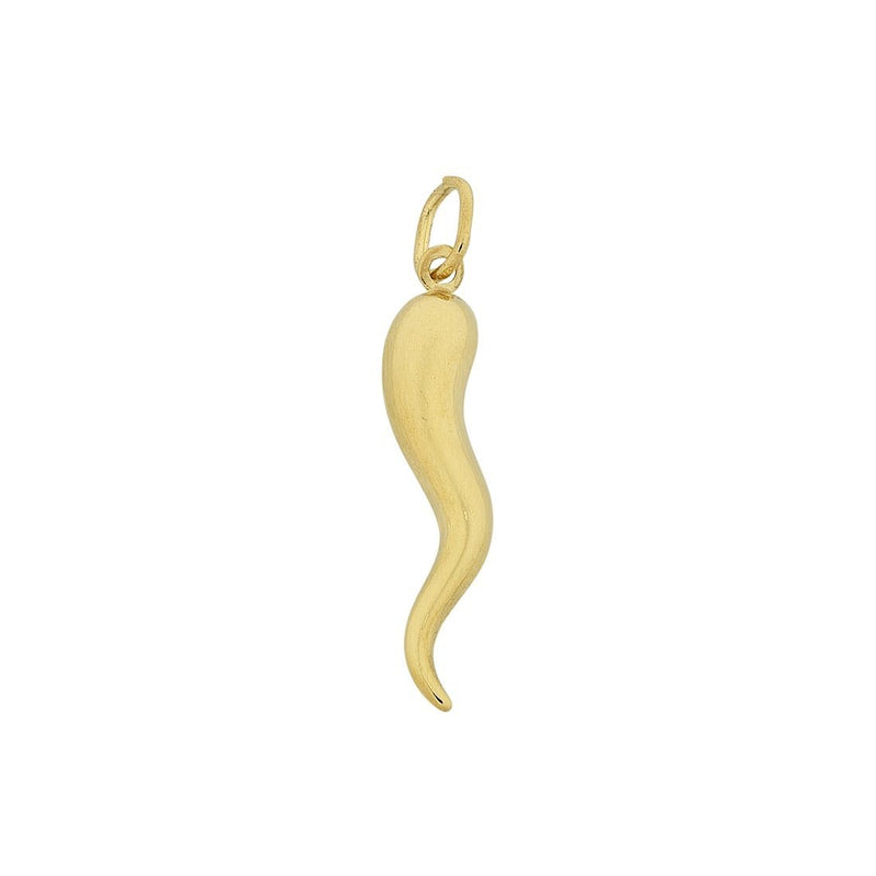 9ct Yellow Gold Chilli Pepper Charm Necklaces Bevilles 