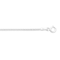 Sterling Silver Fine Curb Necklace Necklaces Bevilles 