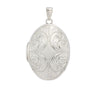 Sterling Silver Oval Locket Necklaces Bevilles 