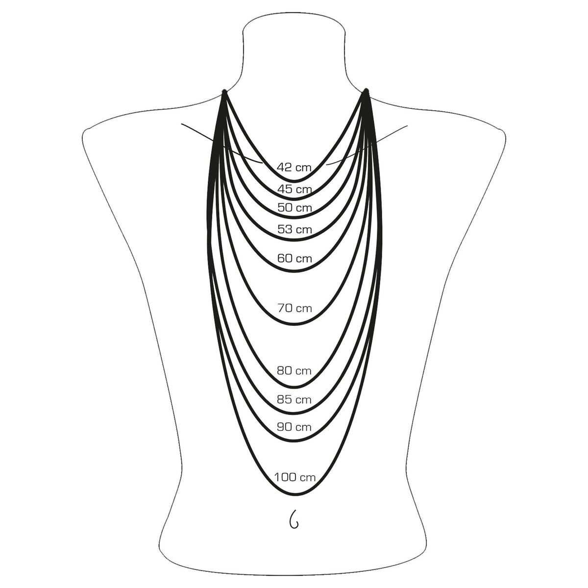 Thomas Sabo Venezia Chain "Blackened" Necklaces Thomas Sabo 