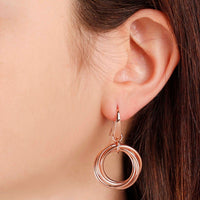 Bronzallure Multicircle Dangle Earrings Earrings Bronzallure 