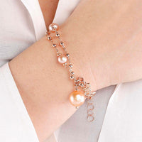 Bronzallure Pearl Rosary Bracelet Bracelets Bronzallure 